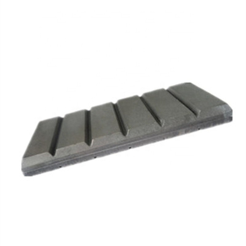 63HRC Hardness 240*100*23mm White Iron Chocky Block