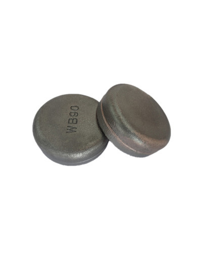 Unit Weight 1.2kgs White Iron 90x27mm Laminated Wear Buttons