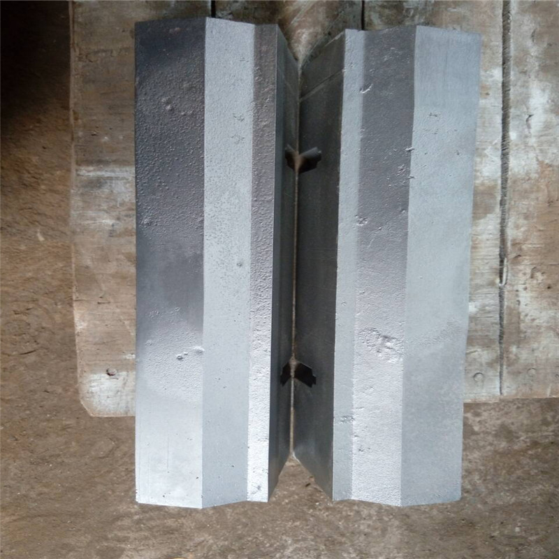 Anti Impact Flat / Veed Type 63HRC Bimetallic Hammer Tips