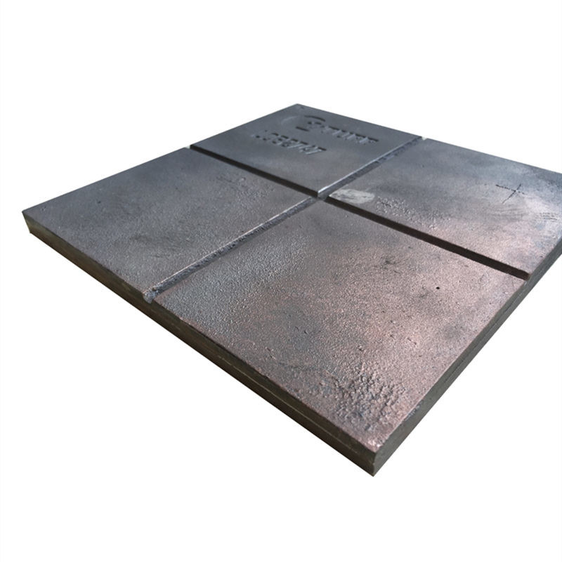 12.7kgs Easy Welded 63HRC 300*300*18mm Abrasion Resistant Plate